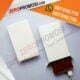 Kemasan Box Packaging Duplex Putih Untuk Souvenir Powerbank Custom